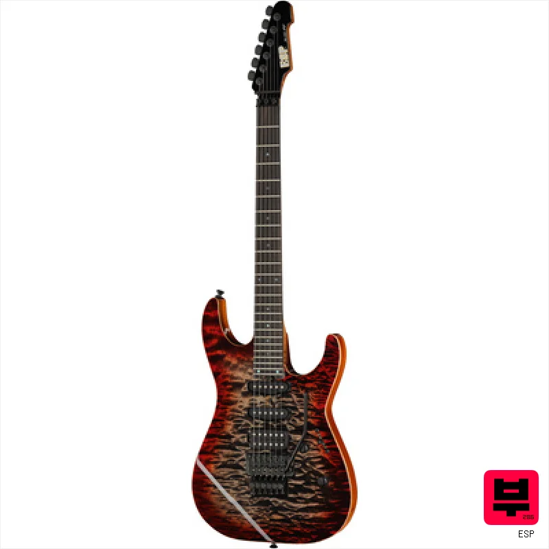 ESP M-III FR FM SD BH BLOOD MOON - Professional Music Instrument Photo