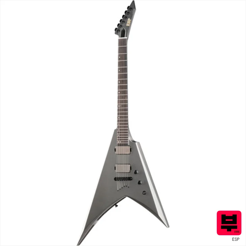 ESP V-II NTB TOM BH Adamantium - Heavy Guitars