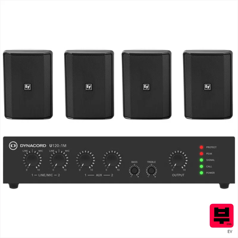 EV BSYS-EVID-S4.2TB - Corporate and Restaurant PA Sets