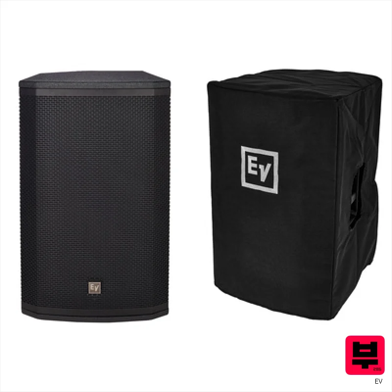EV ETX-15P Cover Bundle - Active Full-Range PA Speakers