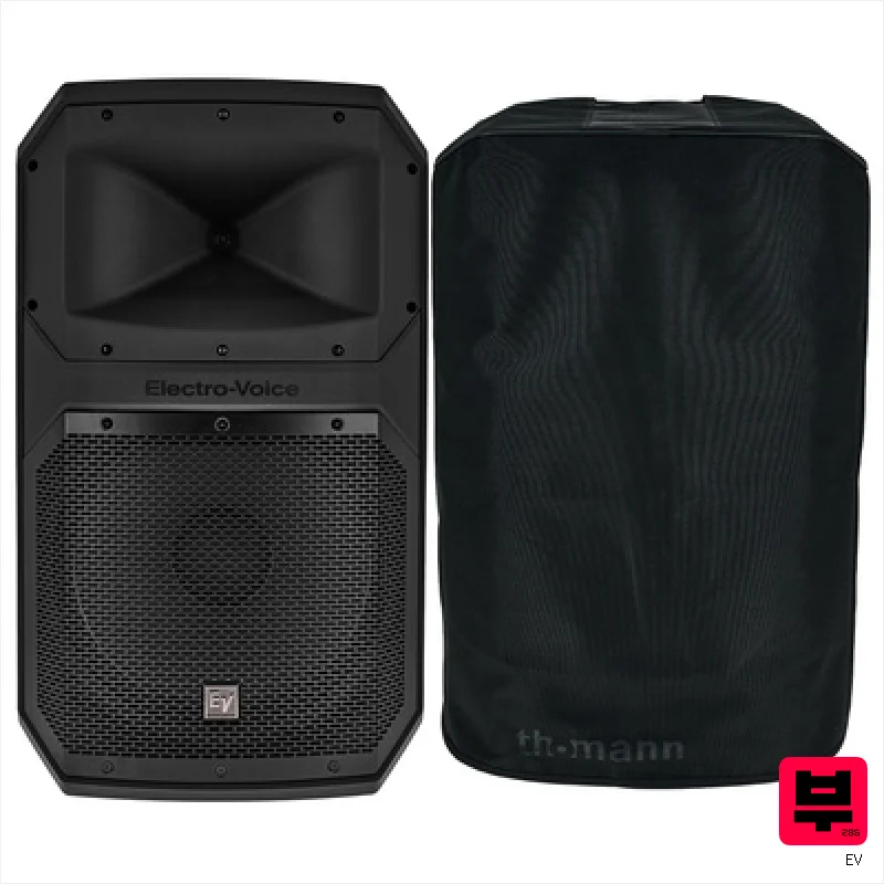EV EVIVA 15P Cover Bundle - Active Full-Range PA Speakers