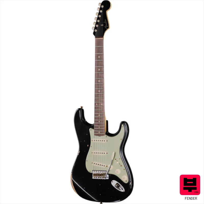 Fender 1960 Strat MP Relic Black - ST Style Guitars