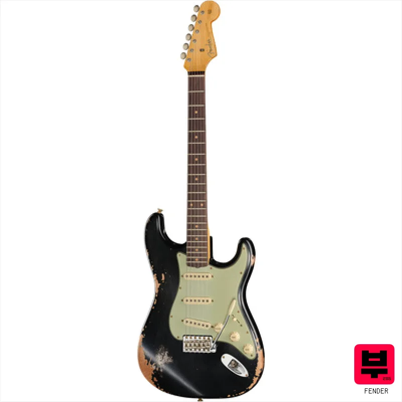 Fender 60 Strat ABLK Heavy Relic - ST Style Guitars