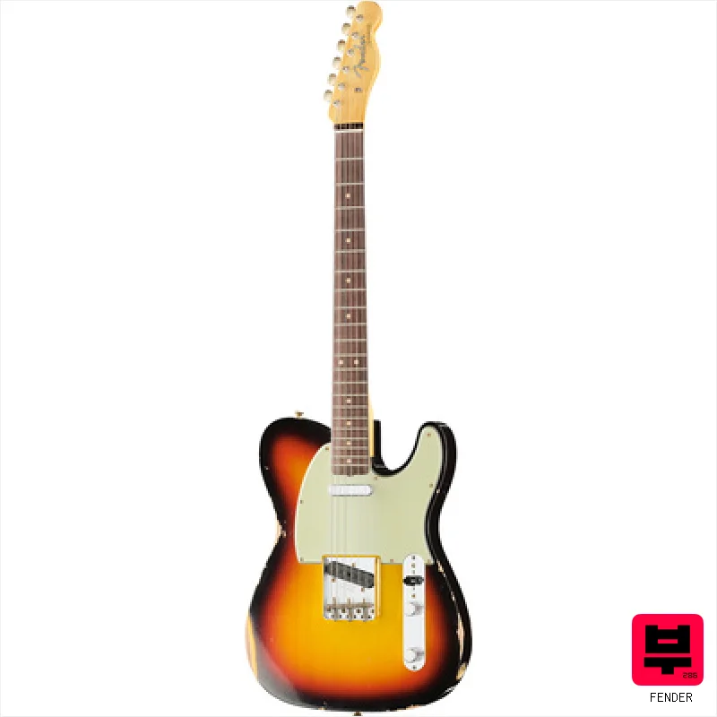 Fender 63 Tele Relic 3-Tone Sunburst - T Style Guitars