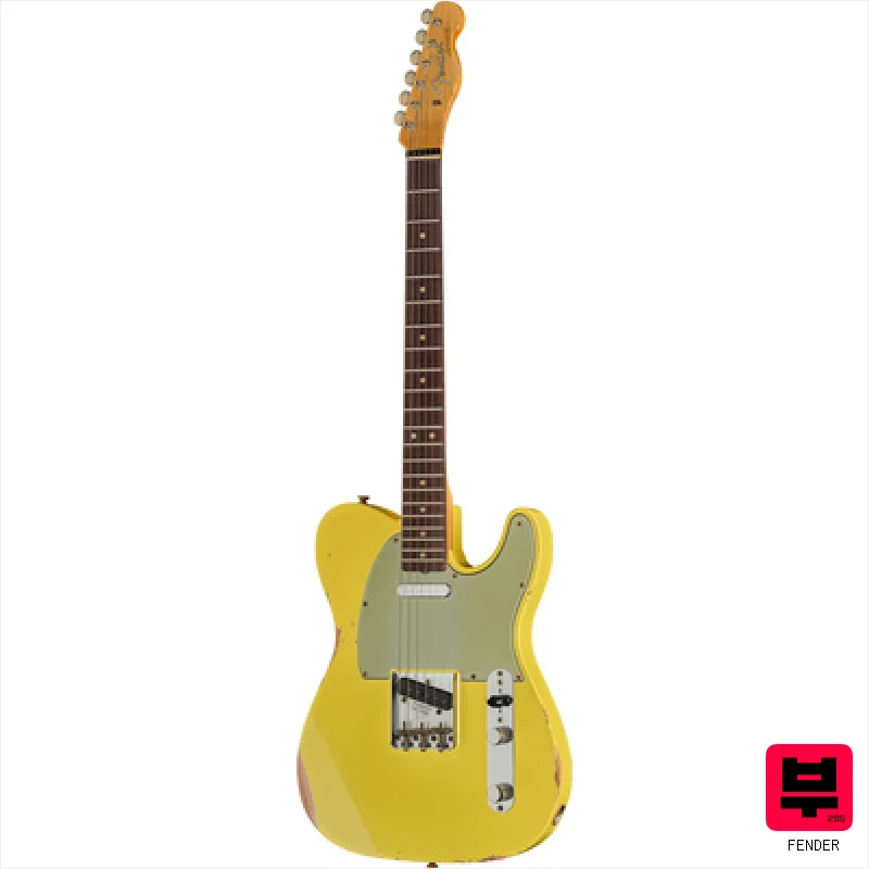Fender 63 Tele Relic Canary Yellow - T Style Guitars