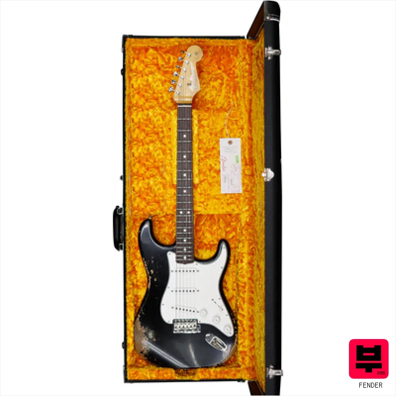 Fender 65 Strat BLK Heavy Relic - ST Style Guitars