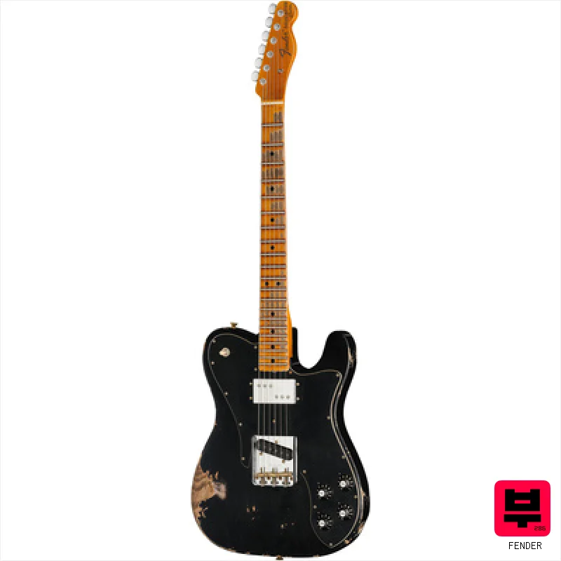 Fender '70s Tele Custom Black HR LTD - T Style Guitars