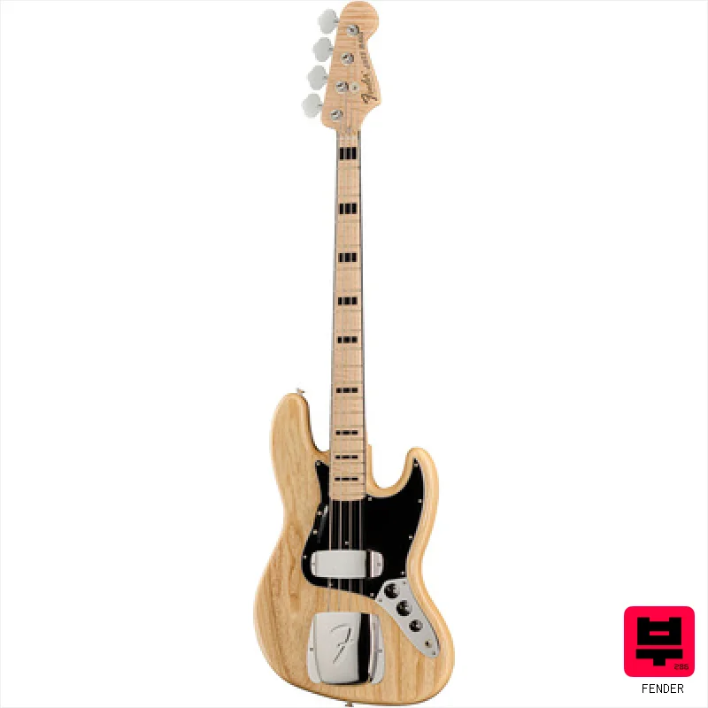 Fender 75 Jazz Bass MN AAA NAT NOS - Professional Music Instrument Photo
