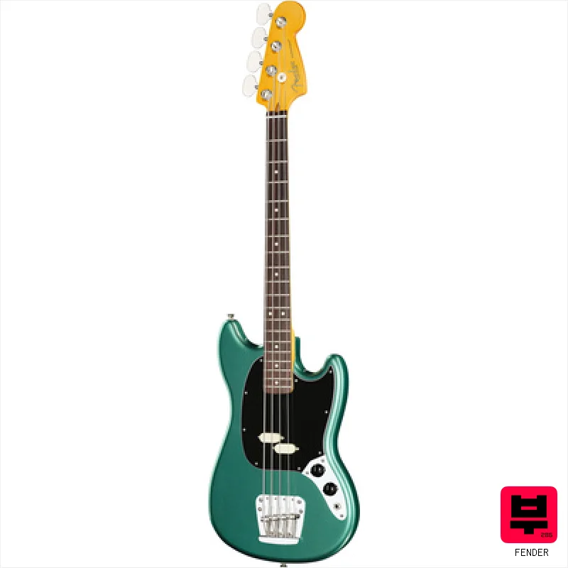 Fender Am Pro Clsc Mustang Bass FSGM - Professional Music Instrument Photo