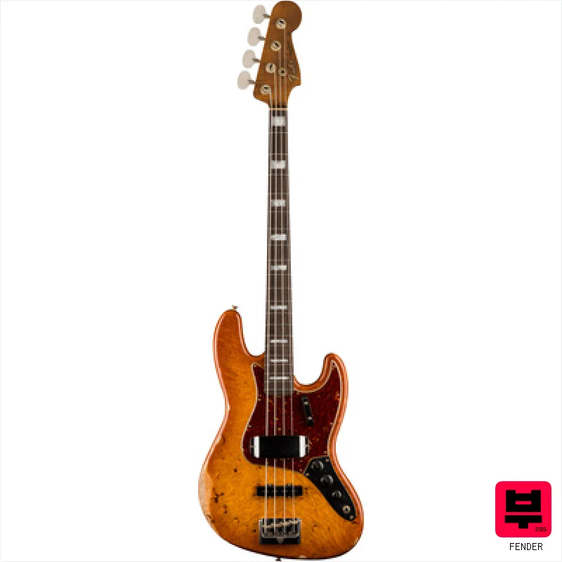Fender Artisan Maple Burl J-Bass HB - Professional Music Instrument Photo