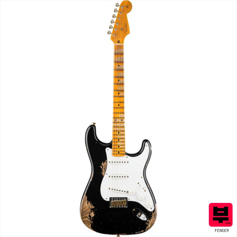 Fender LTD 54 Strat HR Aged Black - Professional Music Instrument Photo