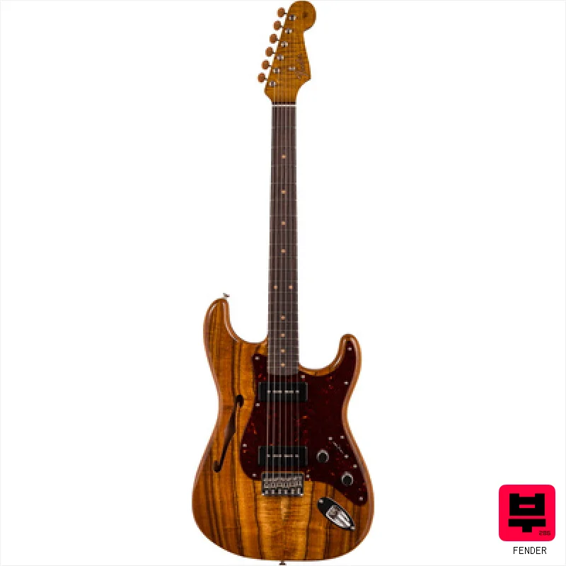 Fender LTD Artisan P90 Koa Strat AN - ST Style Guitars