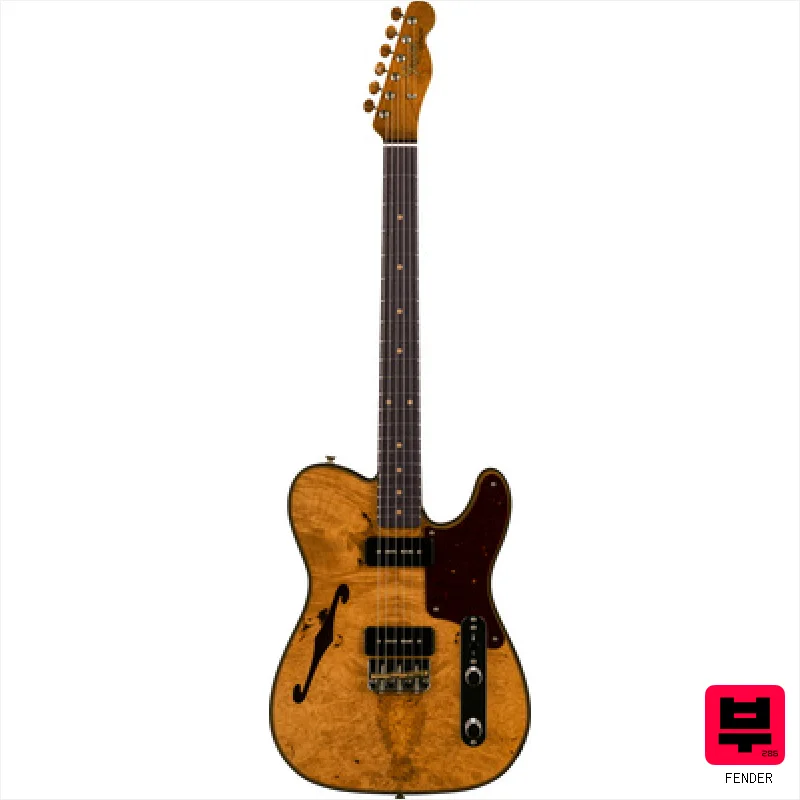 Fender LTD Artisan Tele Burl Dual P90 - T Style Guitars