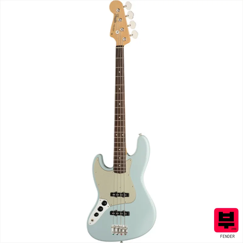 Fender MIJ Trad 60s Jazz Bass LH SNB - Professional Music Instrument Photo