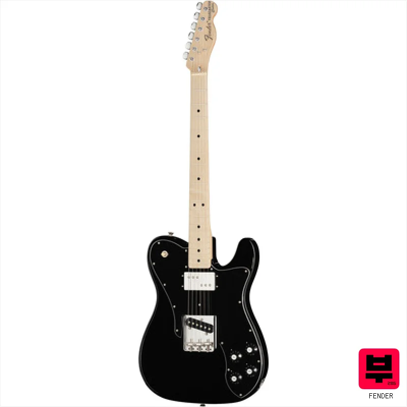 Fender MIJ Trad 70s Tele Custom BLK - Professional Music Instrument Photo
