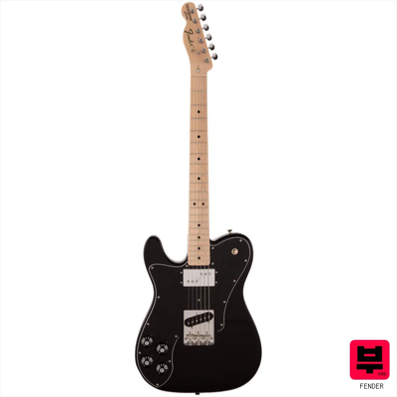 Fender MIJ Trad 70s Tele LH MN BLK - Professional Music Instrument Photo