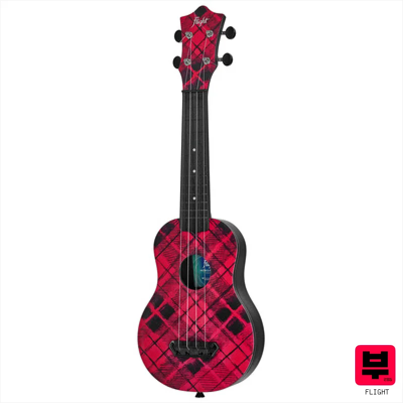 Flight UTS-40 Plaid Ultra Travel Uku - Professional Music Instrument Photo
