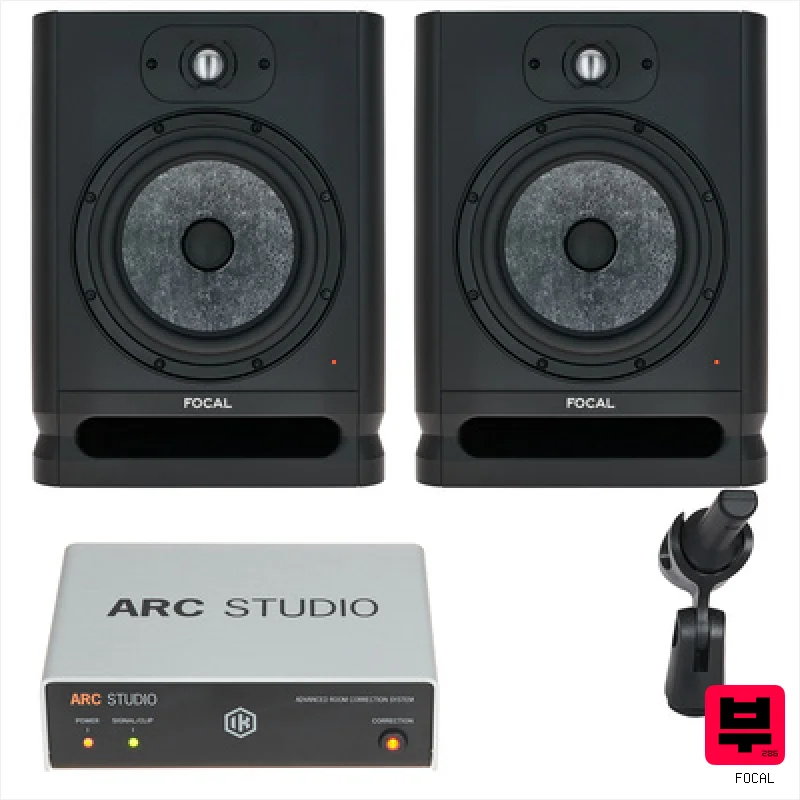 Focal Alpha 80 Evo ARC Studio Bundle - Active Nearfield Monitors