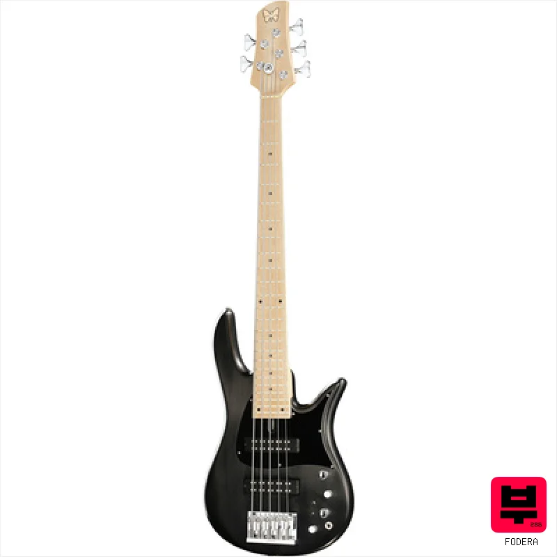 Fodera Monarch Standard 5 Classic BLK - Professional Music Instrument Photo