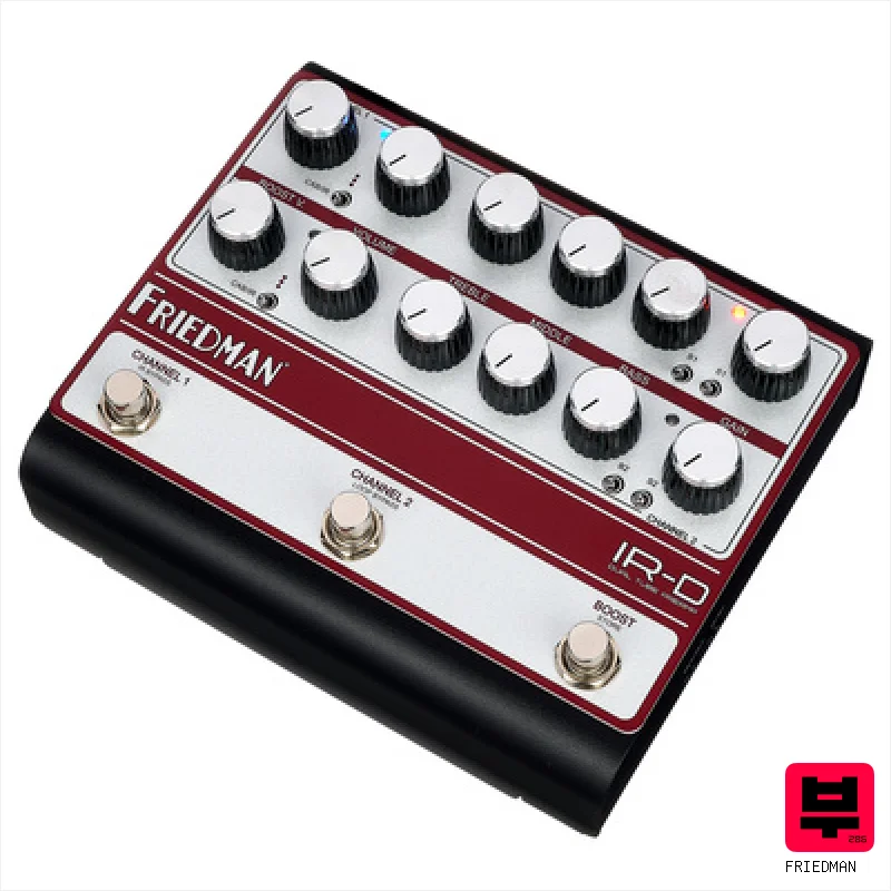 Friedman IR-D Black/Silver/Red LTD - Electric Guitar Preamps