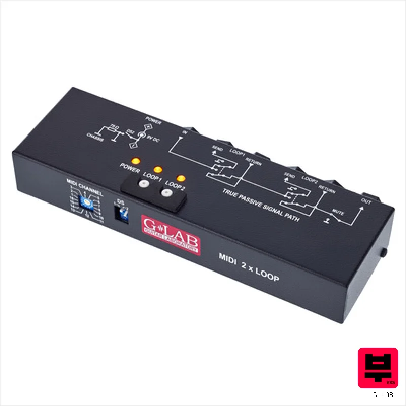 G-LAB MIDI 2x Looper - Professional Music Instrument Photo