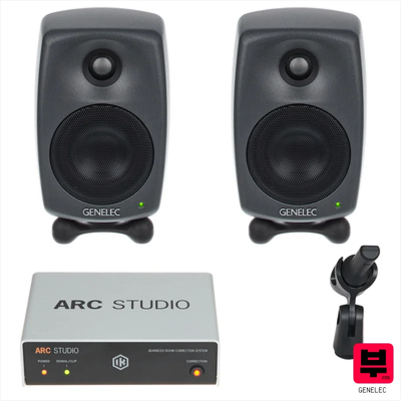 Genelec 8020 DPM ARC Studio Bundle - Active Nearfield Monitors