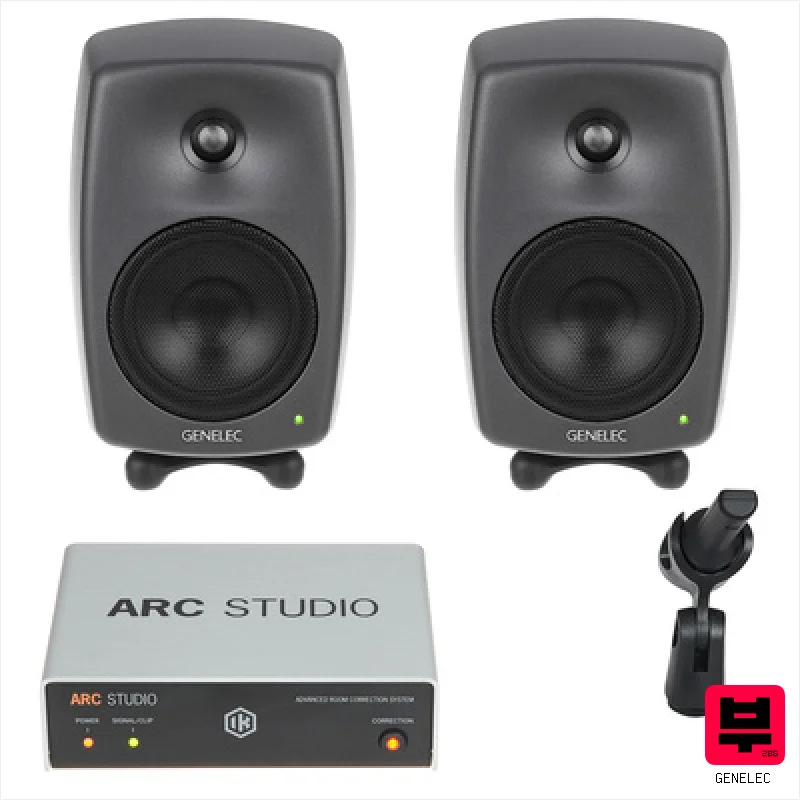 Genelec 8030 CP ARC Studio Bundle - Active Nearfield Monitors