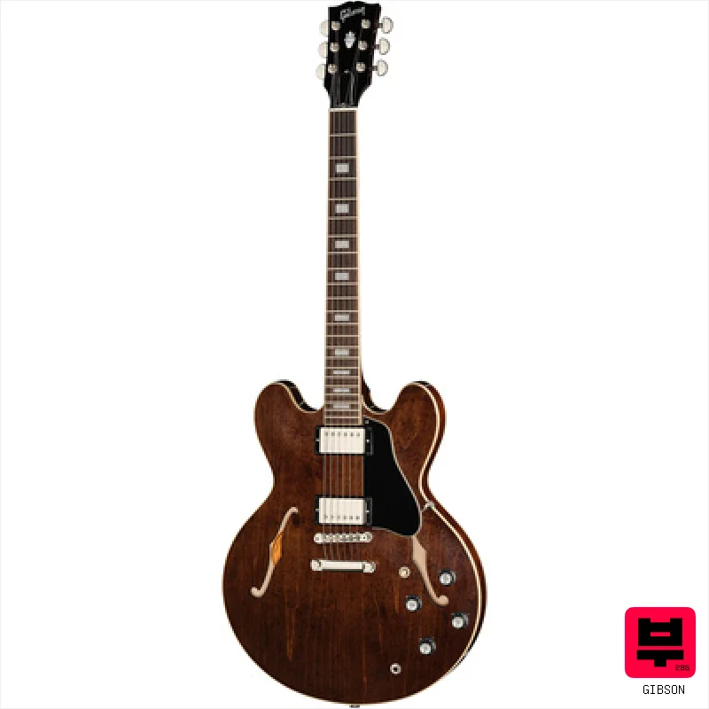 Gibson ES-335 60s Dark Walnut - Professional Music Instrument Photo