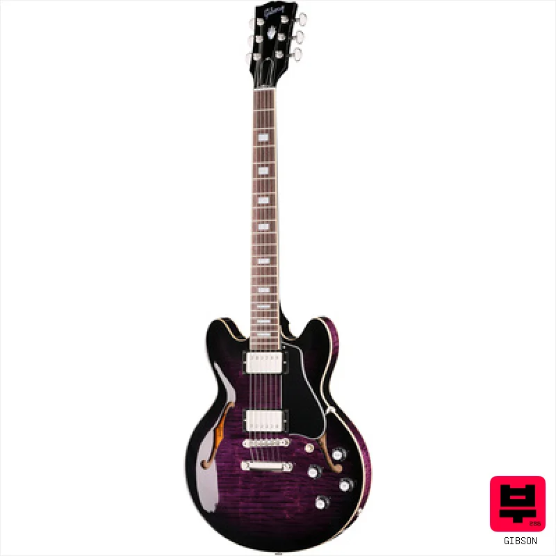 Gibson ES-339 Figured D Purple Burst - Professional Music Instrument Photo