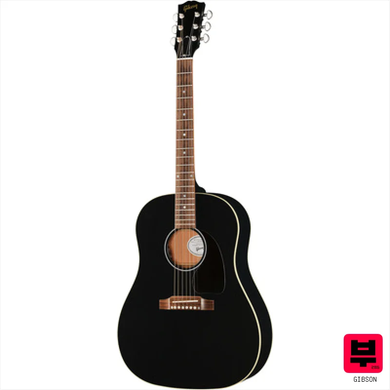 Gibson J-45 Special Satin Ebony - Professional Music Instrument Photo