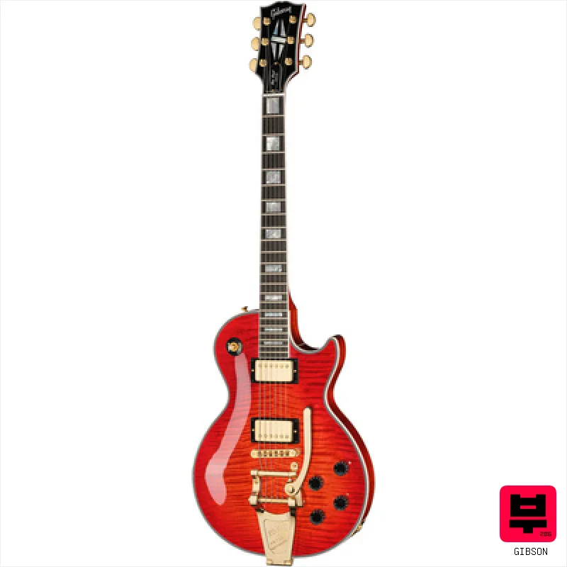 Gibson Les Paul C Bigsby HPT Firemist - Premium Guitars