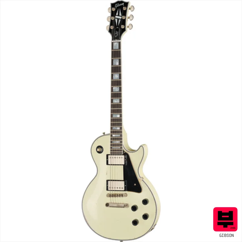 Gibson Les Paul Custom Cl White HA - Professional Music Instrument Photo