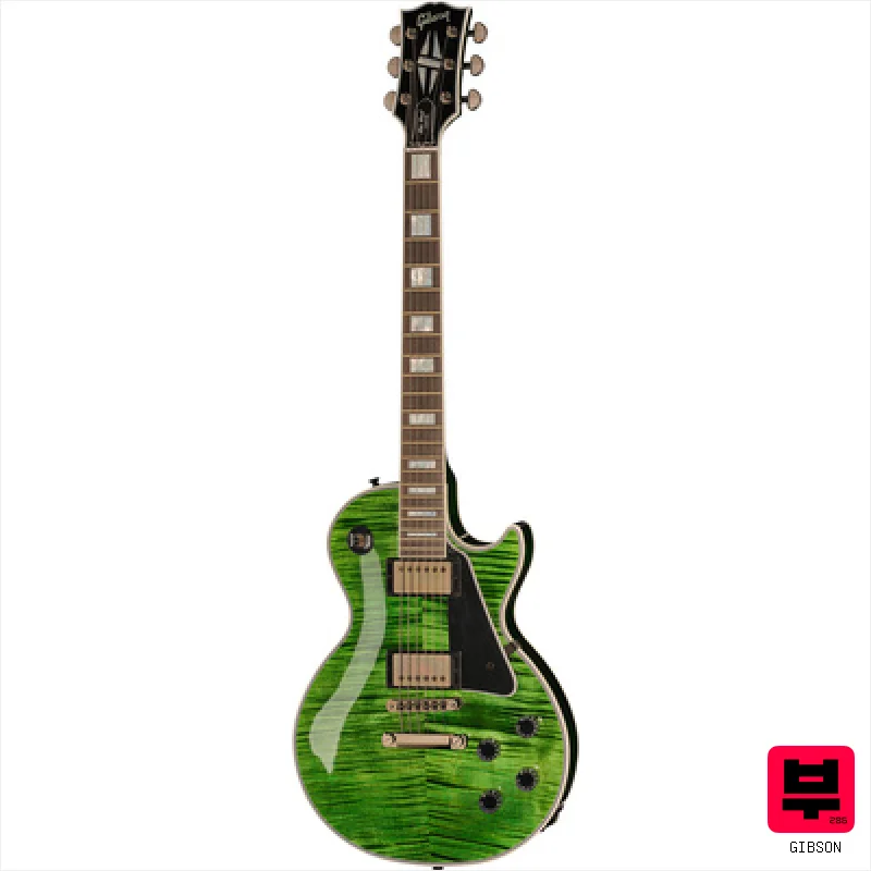 Gibson Les Paul Custom HPT EmeraldB#2 - Single Cut Guitars