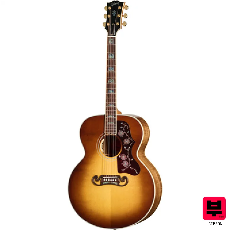 Gibson SJ-200 Elegant Koa Honey Burst - Jumbo Acoustic Guitars