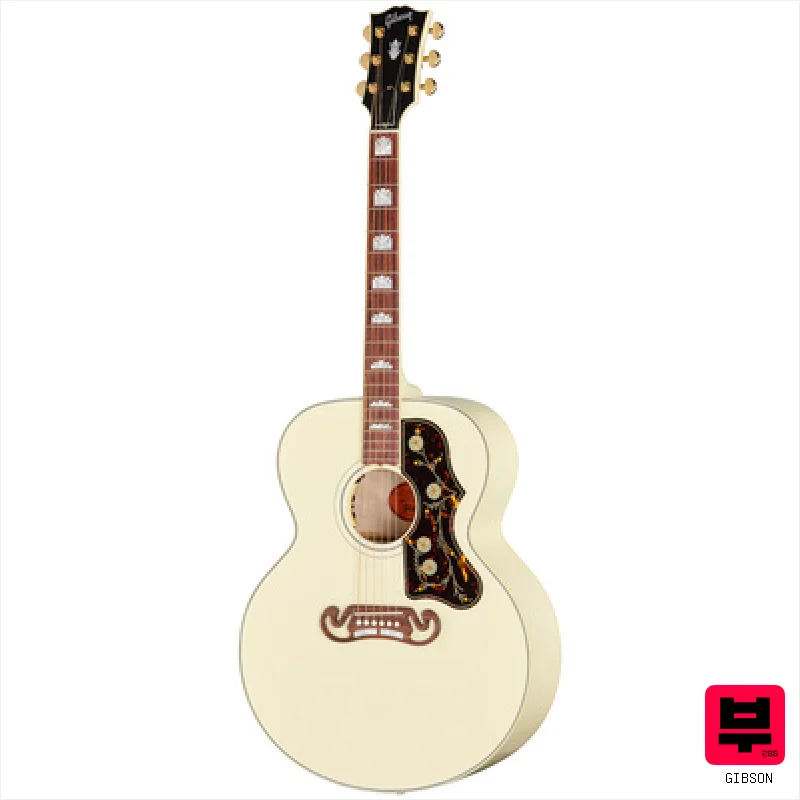 Gibson SJ-200 Standard Classic White - Professional Music Instrument Photo