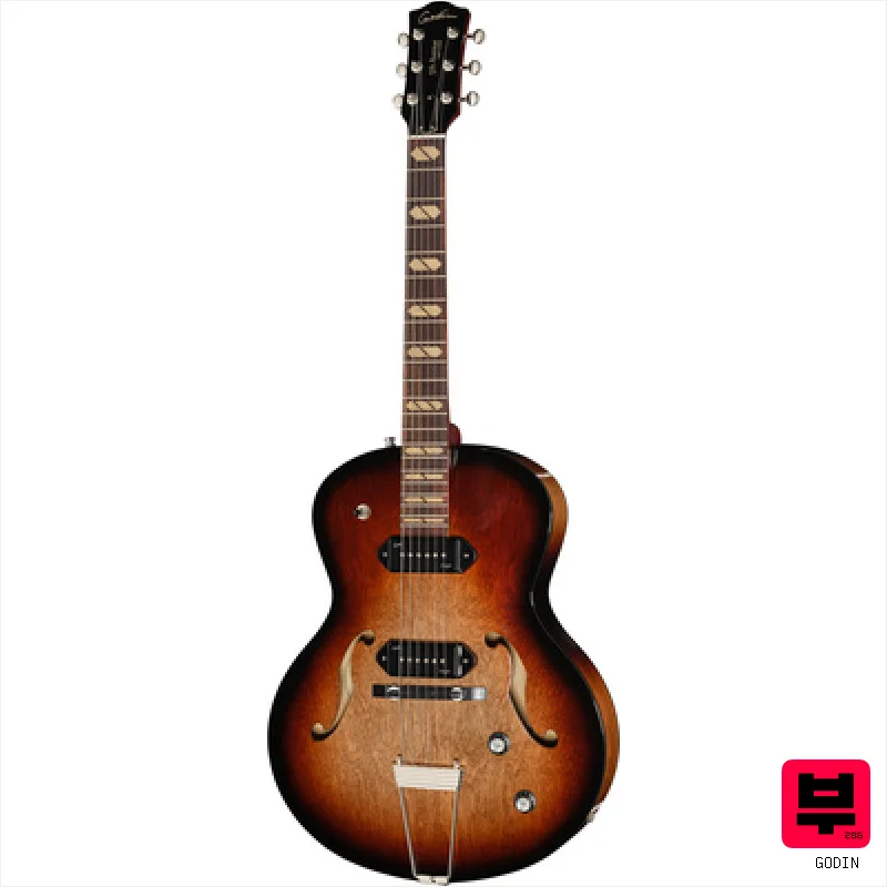 Godin 5th Ave Kingpin II DLX VB - Professional Music Instrument Photo