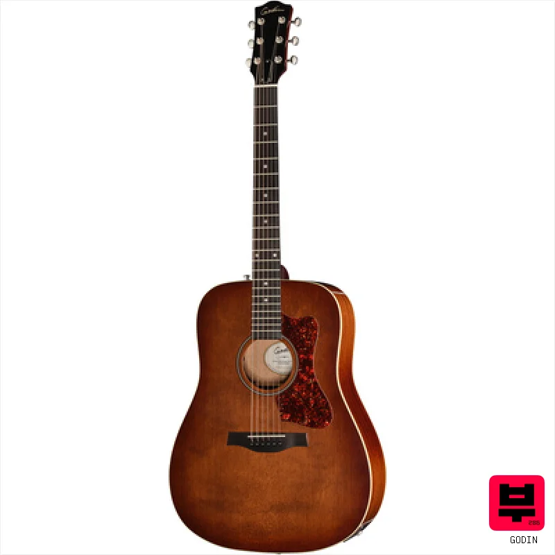 Godin Century Maho Rustic Burst EQ - Dreadnought Acoustic Guitars