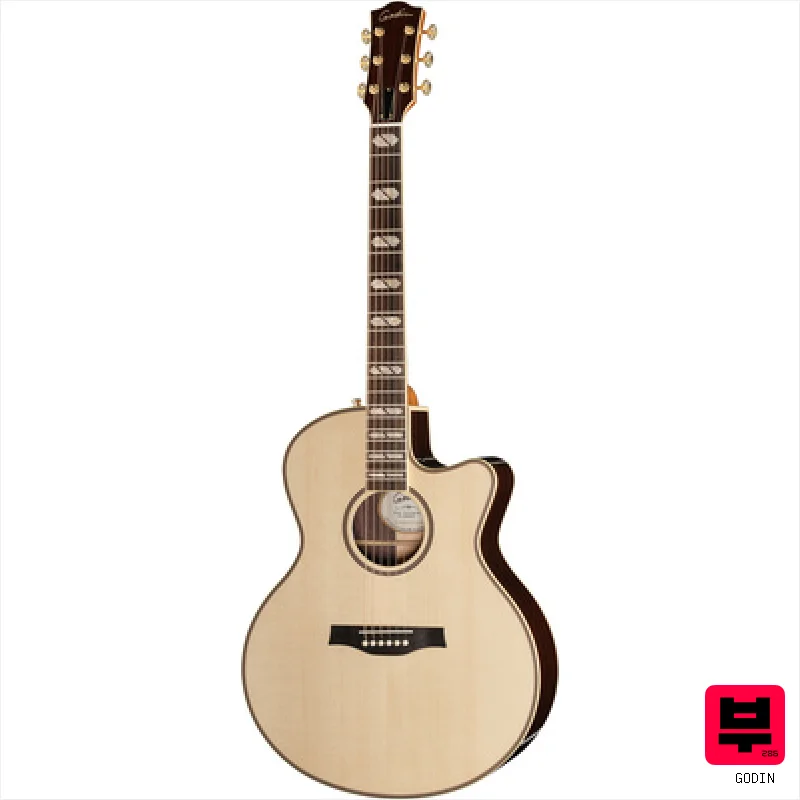 Godin Connaisseur MJ Natural RW - Jumbo Acoustic Guitars