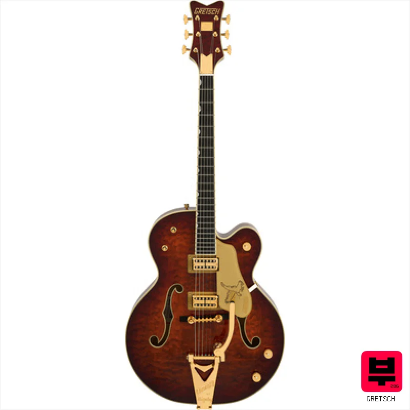 Gretsch G6136TGQM-59 Falcon LTD FRGLW - Semiacoustic Guitars