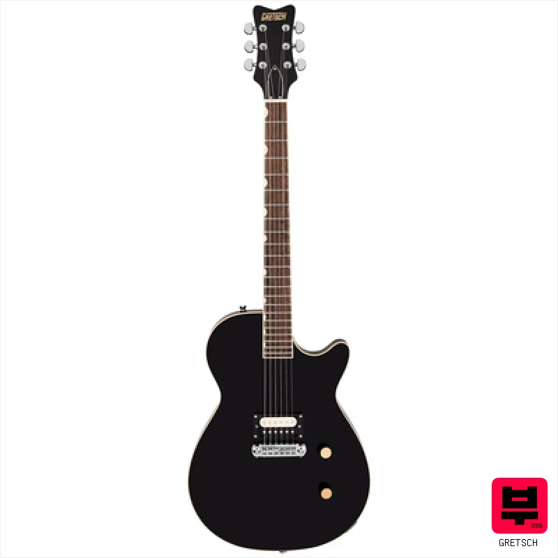 Gretsch STRML JET 1PU JT BLK - Single Cut Guitars