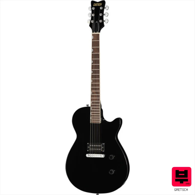 Gretsch STRML JET CLB 1PU JT BLK - Single Cut Guitars