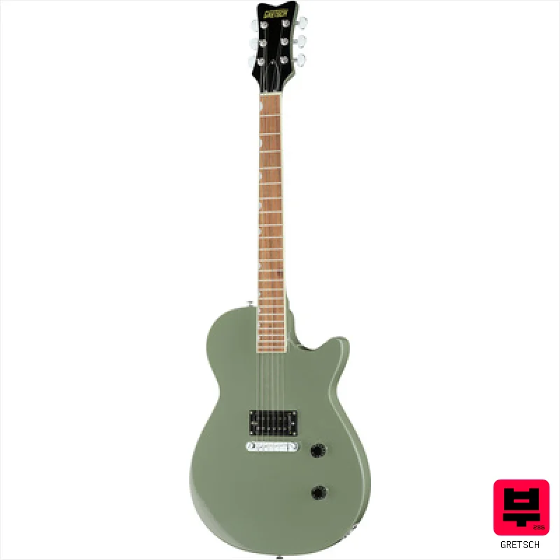 Gretsch STRML JET CLB 1PU OLV DRB - Single Cut Guitars