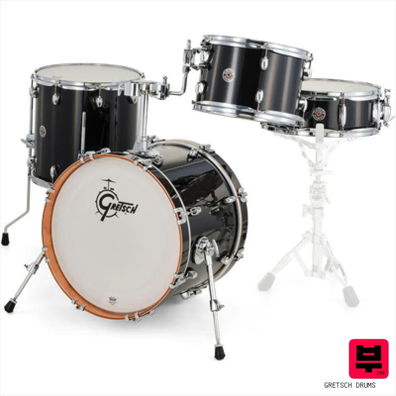 Gretsch Drums Catalina Club Jazz Piano Black - Drum Shell Sets