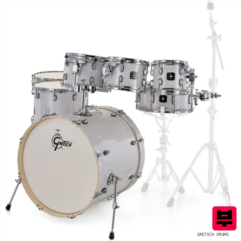 Gretsch Drums Energy White Pearl 7pcs Set - Drum Shell Sets