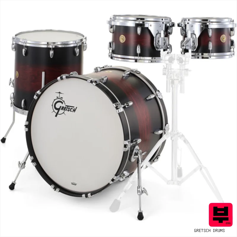 Gretsch Drums USA Custom Shell Set Chestnut - Premium Drum Kits