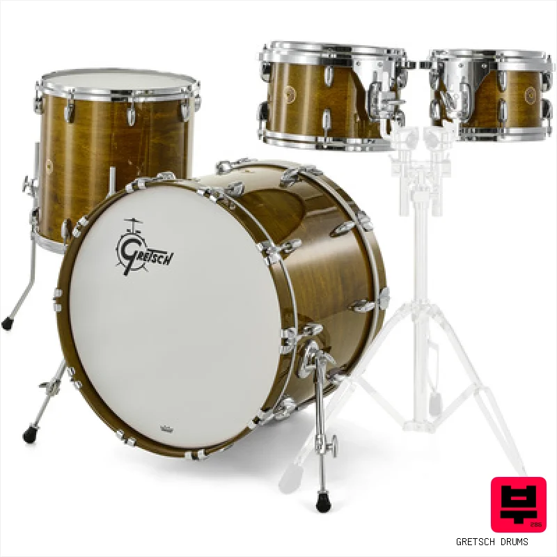 Gretsch Drums USA Custom St. Shell Set Jade - Premium Drum Kits