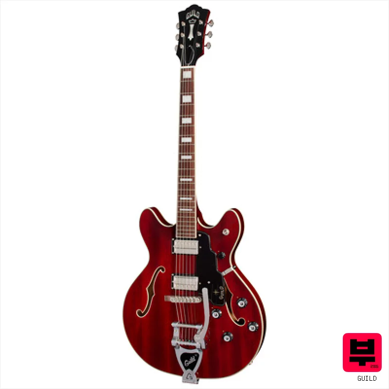 Guild Starfire Deluxe DC GVT CH - Professional Music Instrument Photo
