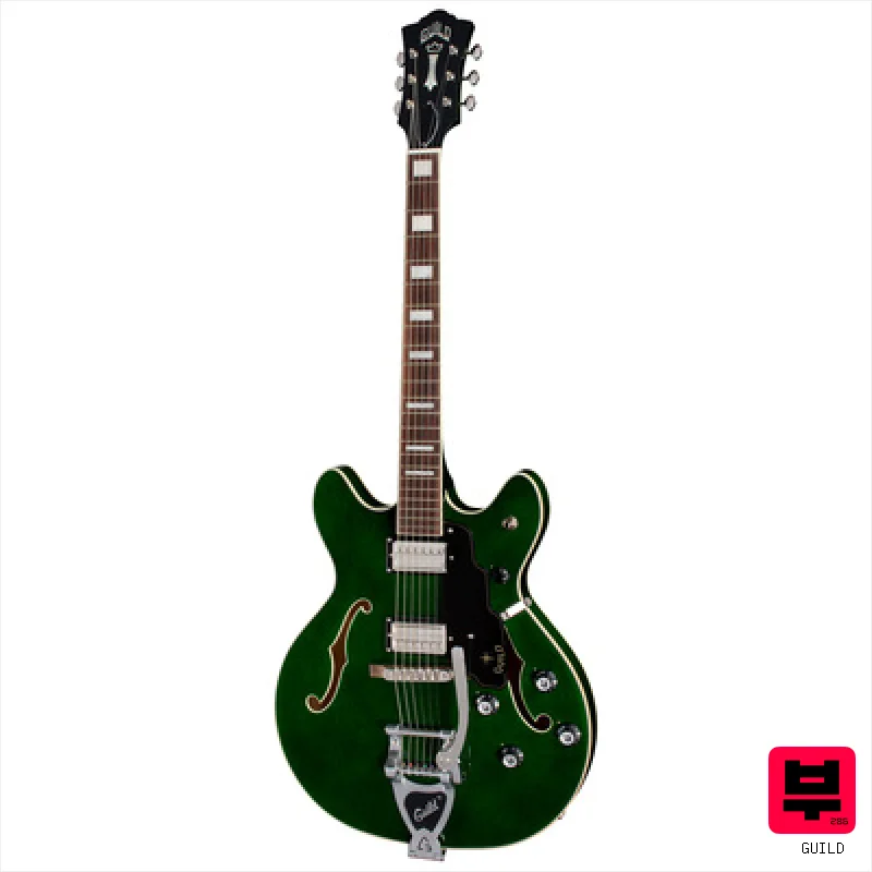 Guild Starfire Deluxe DC GVT EG - Professional Music Instrument Photo