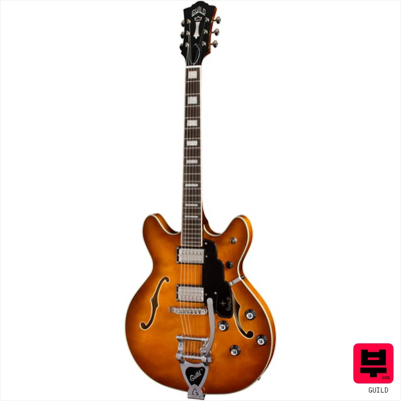 Guild Starfire Deluxe DC GVT HB - Professional Music Instrument Photo