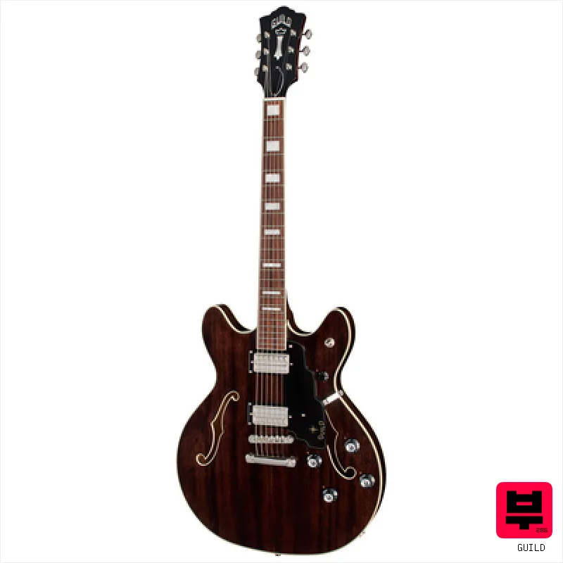 Guild Starfire Deluxe DC NST - Professional Music Instrument Photo